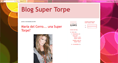 Desktop Screenshot of blogdesupertorpe.blogspot.com