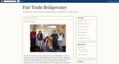 Desktop Screenshot of fairtradebridgewater.blogspot.com