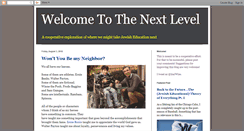 Desktop Screenshot of nextleveljewisheducation.blogspot.com