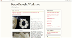 Desktop Screenshot of deepthoughtworkshop.blogspot.com