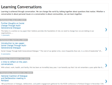 Tablet Screenshot of learning-conversations.blogspot.com