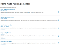 Tablet Screenshot of homemaderussianpornvideo.blogspot.com