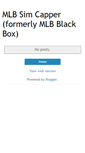 Mobile Screenshot of mlbblackbox.blogspot.com