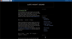Desktop Screenshot of latenightsound.blogspot.com