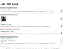 Tablet Screenshot of latenightsound.blogspot.com