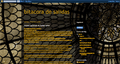 Desktop Screenshot of bitacorasalidas.blogspot.com