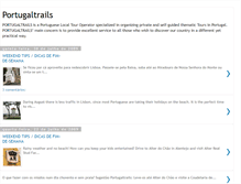Tablet Screenshot of portugaltrails.blogspot.com