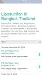 Mobile Screenshot of liposuctioninbangkokthailand.blogspot.com