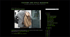 Desktop Screenshot of fashion-style-magazine.blogspot.com