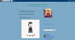 Desktop Screenshot of lafleurdeparis.blogspot.com