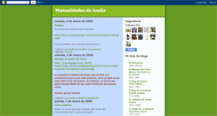 Desktop Screenshot of manualidadesdeanalia.blogspot.com