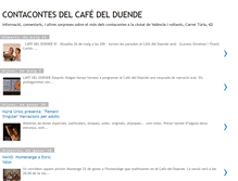 Tablet Screenshot of contacontesdelcafedelduende.blogspot.com