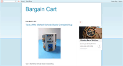 Desktop Screenshot of bargaincart-store.blogspot.com