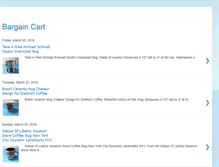 Tablet Screenshot of bargaincart-store.blogspot.com