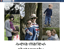 Tablet Screenshot of eva-mariephotography.blogspot.com