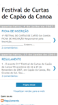 Mobile Screenshot of festivalcurtascapao.blogspot.com