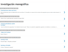 Tablet Screenshot of investigacionmonografica.blogspot.com