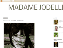 Tablet Screenshot of madame-jodelle.blogspot.com