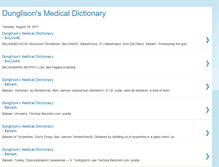 Tablet Screenshot of dunglisonsmedicaldictionary.blogspot.com