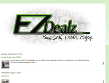 Tablet Screenshot of ez-dealz.blogspot.com