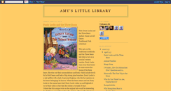 Desktop Screenshot of amyslittlelibrary.blogspot.com