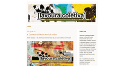 Desktop Screenshot of lavouracoletiva.blogspot.com