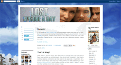 Desktop Screenshot of lostepisodeaday.blogspot.com