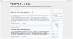Desktop Screenshot of meustexticulos.blogspot.com