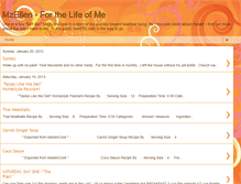 Tablet Screenshot of mzellenlives.blogspot.com