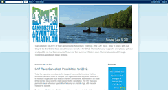 Desktop Screenshot of cannonsvilletriathlon.blogspot.com