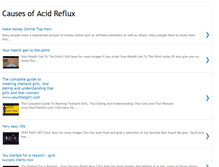 Tablet Screenshot of causes-of-acid-reflux.blogspot.com