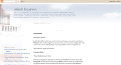 Desktop Screenshot of mindakejayaan.blogspot.com