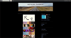 Desktop Screenshot of nothingexpress.blogspot.com