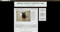 Desktop Screenshot of alainalynncrafts.blogspot.com