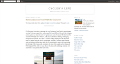 Desktop Screenshot of cyclerslife.blogspot.com