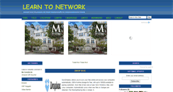 Desktop Screenshot of learntonetwork.blogspot.com