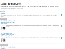Tablet Screenshot of learntonetwork.blogspot.com