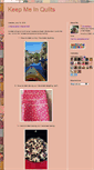 Mobile Screenshot of keepmeinquilts.blogspot.com