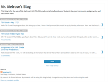 Tablet Screenshot of bmelrose76.blogspot.com