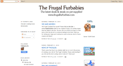 Desktop Screenshot of frugalfurbabies.blogspot.com