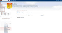 Desktop Screenshot of about-delphi.blogspot.com