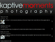 Tablet Screenshot of kaptivemoments.blogspot.com