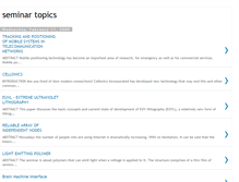 Tablet Screenshot of jntuseminartopics.blogspot.com