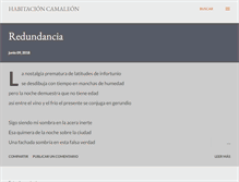 Tablet Screenshot of habitacioncamaleon.blogspot.com