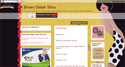 Desktop Screenshot of brownsistah.blogspot.com