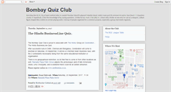 Desktop Screenshot of bombayquiz.blogspot.com