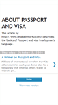 Mobile Screenshot of passportandvisa.blogspot.com