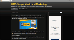 Desktop Screenshot of mms-shop.blogspot.com