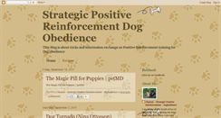 Desktop Screenshot of dogbedience.blogspot.com