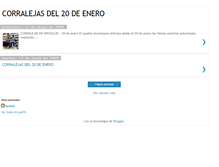 Tablet Screenshot of corralejasdel20deenero.blogspot.com